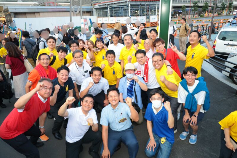 Image for the Tweet beginning: #国民民主党 代表選挙候補者討論会の後は、
名古屋駅西側に場を移し、街頭演説会を開催しました。

国民民主党をさらに前へ進めるため、
#橋本幹彦 候補、#玉木雄一郎 候補が、
熱い想いと決意を、力強く訴えました。

多くの皆様に足を運んでいただき、
ありがとうございました✨

#代表選2026 